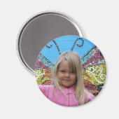 Ella vlinder magneet (Voorkant / Achterkant)