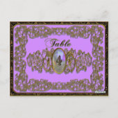 EllaReece Dora Victoriaans Briefkaart (Achterkant)