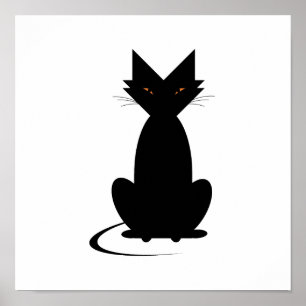 Ella's verschrikkelijke kat poster