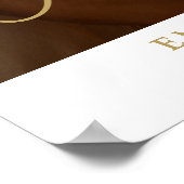 Elle A Dit Oui Affiche de bienvenue Photo Party En (Coin)