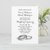 Elle a dit "Oui" Faire-part de mariage (Debout devant)