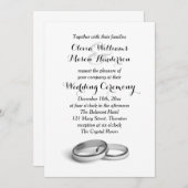 Elle a dit "Oui" Faire-part de mariage (Devant / Derrière)