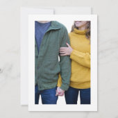Elle a dit oui Invitation de fiançailles – Concept (Dos)