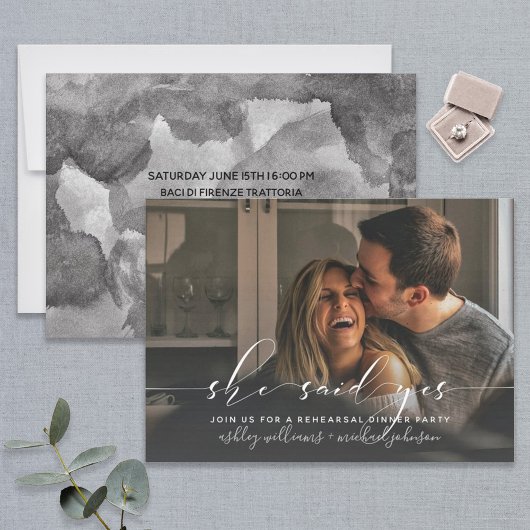 ELLE A DIT OUI | Invitation de la répétition de ca