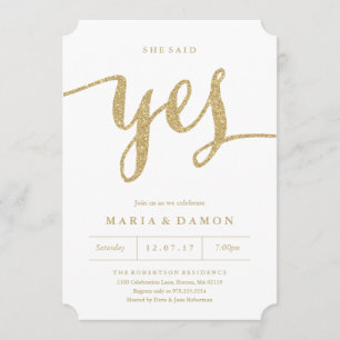 Elle A Dit Oui Invitation Du Parti Engagement