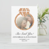 Elle A Dit Oui Invitation Du Parti Engagement (Debout devant)