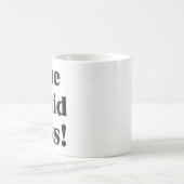 Elle a dit oui ! Mug Bague de Fiançailles Future M (Centre)