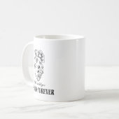 Elle A Dit Oui Nous Avons Dit Forever Mug - Perfec (Devant gauche)