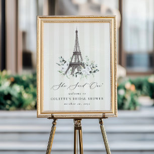 Elle A Dit Oui Paris Fête des mariées Affiche de b