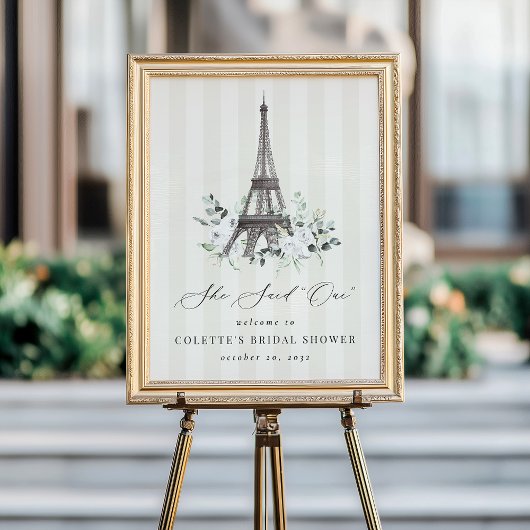 Elle A Dit Oui Paris Fête des mariées Affiche de b