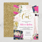 Elle A Dit Oui Paris Invitation À La Douche Marial (Devant / Derrière)