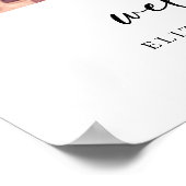 Elle A Dit Oui Photo Fête des mariées Affiche de b (Coin)