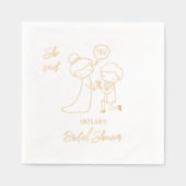 Elle a dit oui Réception de mariage (Recto)