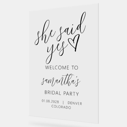 Elle a dit OUI Script Elle a dit Oui Réception de  (Angle)