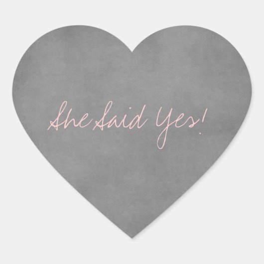 Elle A Dit Oui Stickers (Devant)