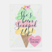 Elle A Été Prise En Main Glace Bridal Shower (Recto)