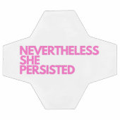 Elle A Néanmoins Persisté (Plat)