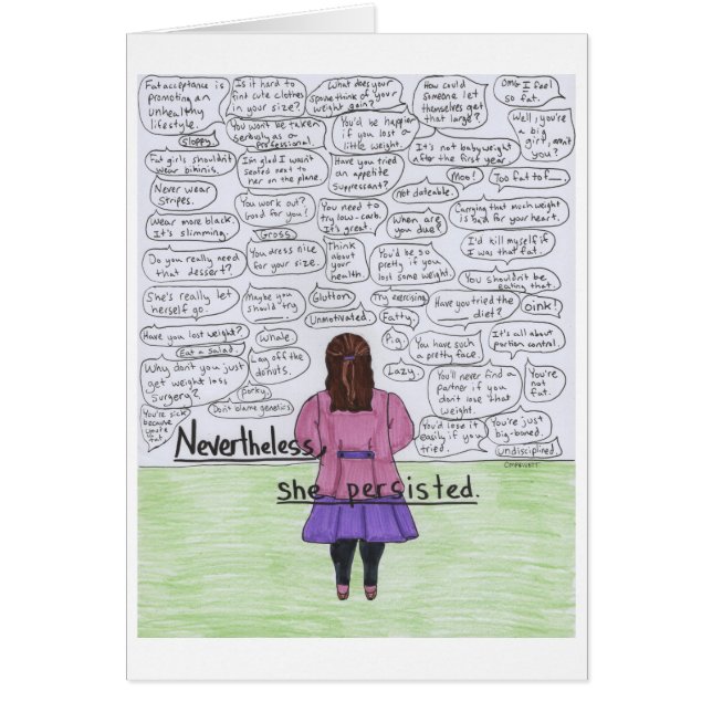 Elle a persisté (le Plus-Size) (Devant)