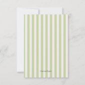 Elle a Trouvé sa Carte de Réponse Matcha Parfaite (Dos)