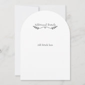 Elle A Trouvé Son Boo ! - Invitation à la douche n (Dos)