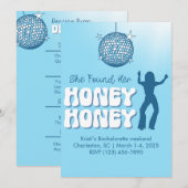 Elle a trouvé son chéri Invitation pour enterremen (Devant / Derrière)