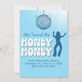 Elle a trouvé son invitation de bachelorette Honey (Devant)