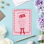 Elle a trouvé son invitation de douche de mariée d (Insitu (Mariage))