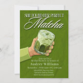 Elle a Trouvé Son Invitation Matcha Parfaite (Devant)