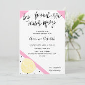 Elle A Trouvé Son Principal Invitation Fête des ma (Debout devant)