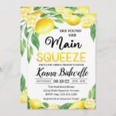 Elle A Trouvé Son Principal Invitation Fête des ma (Devant / Derrière)