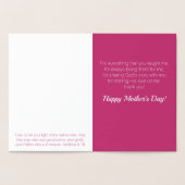 Elle Brille | Carte de fête des mères (Intérieur)