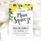 Elle citron a trouvé son invitation de mariage pri