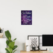 Elle Croyait Qu'Elle Pouvait Faire Un Poster Unive (Bureau à domicile)