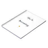 Elle devient cahier floral inspirant (Côté gauche)
