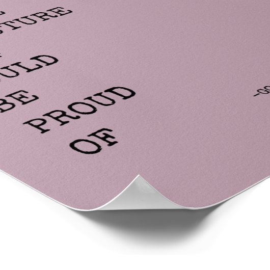 Elle devient une affiche de motivation (Coin)