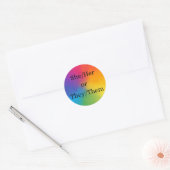 Elle/elle ou ils/eux pronom autocollant (Enveloppe)