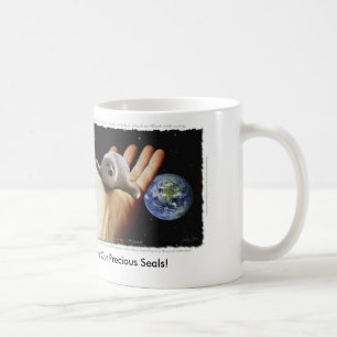 "ELLE EST DANS NOS MAINS" HARP SEAL Mug