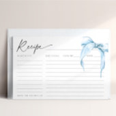 Elle est en train de nouer la carte de recette Ble