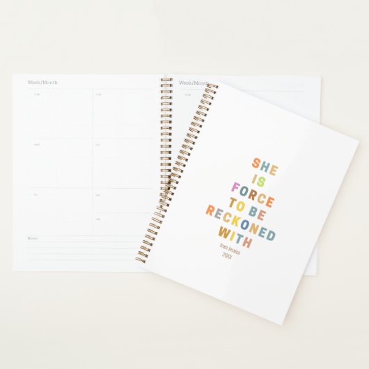 ELLE EST FORCE D'ÊTRE RECKoNEED AVEC (Devant avec enveloppe)