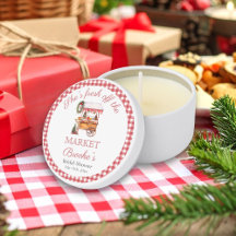 Elle est fraîche du marché Noël Shower de mariage