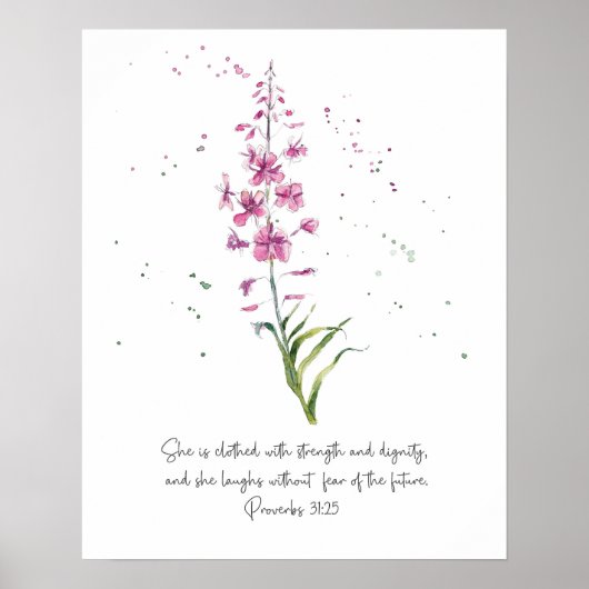 Elle est habillée d'une affiche murale (Devant)