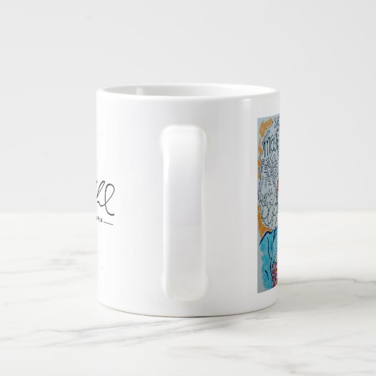 Elle Est... Jumbo Mug (Dos)