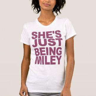 Elle est juste T-shirt de Miley