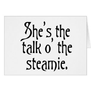 Elle est l'entretien du Steamie, chacun dit ainsi