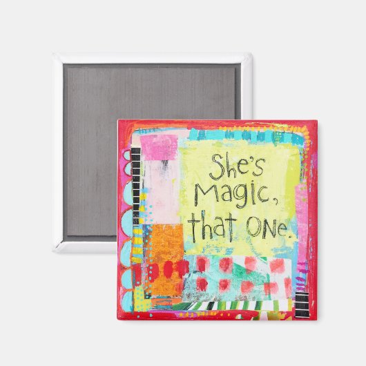 Elle est magique, cet aimant unique (Recto/Verso)