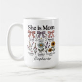 Elle est Maman | Tasse de foi (Gauche)