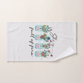 Elle est pleine de feu - Autonomisation florale dy (Serviette à main)