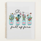 Elle est pleine de feu - Autonomisation florale dy (Devant)