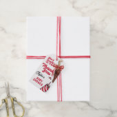 Elle est prête à éclore Étiquette de cadeau pour B (Avec de la ficelle)