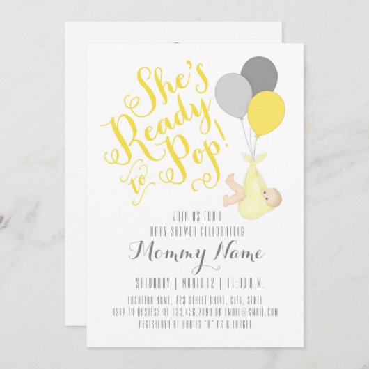 Elle est prête à faire de la pop ! Invitation à la (Devant / Derrière)